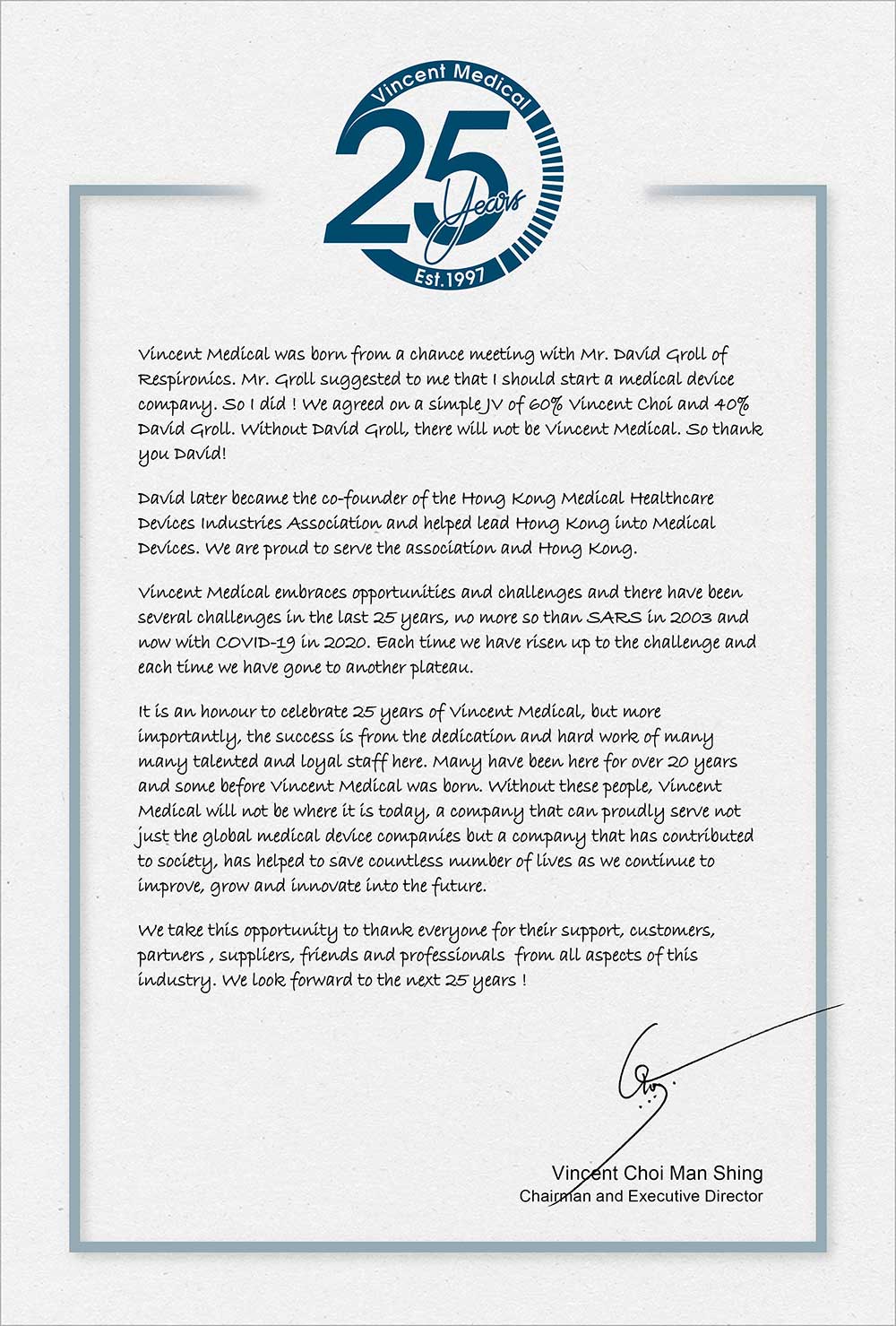 Letter From Our CEO